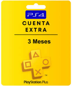 Ps Plus 3 Meses Extra Ps4 (Slot)