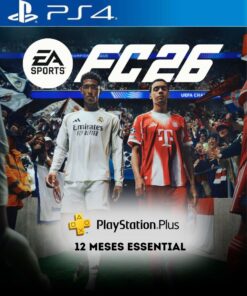 FC 26 + PS PLUS 12 MESES ESSENTIAL PS4