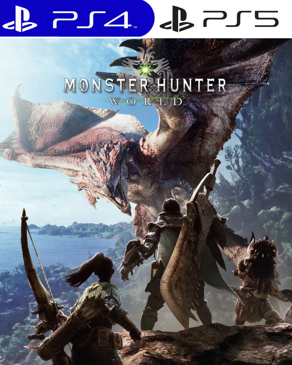 PORTADAS PS4-PS5 MONSTER HUNTER WORLD™